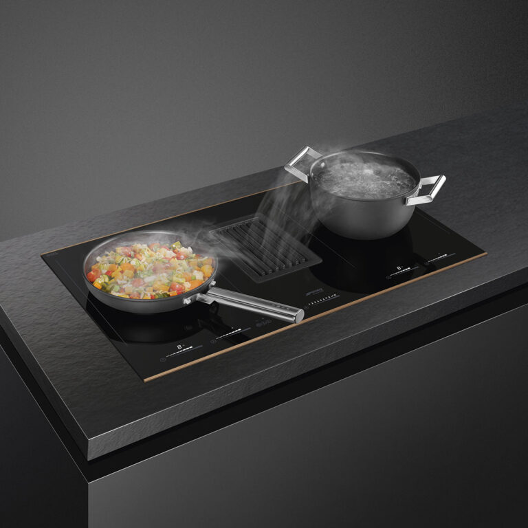 Plaque Induction Smeg Avec Hotte Integree hobd682r1
